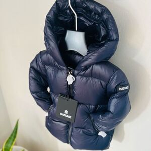 MACKAGE Morgan Water Repellent Down Insulated Hooded Puffer Jacket, 6 Months NWT
